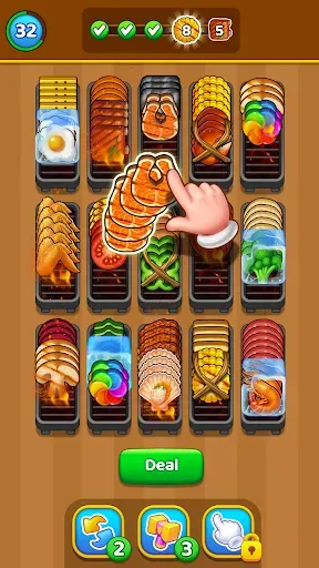 Скриншот 1 — Sort Cooking Grill Stack