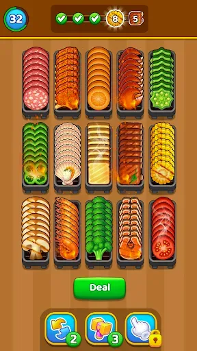 Скриншот 2 — Sort Cooking Grill Stack
