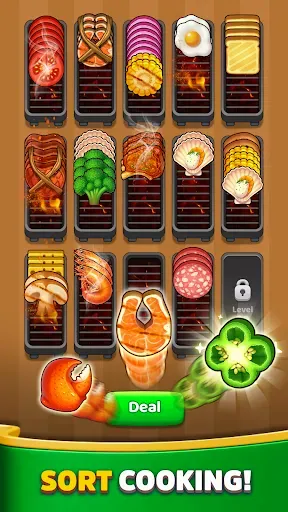 Скриншот 3 — Sort Cooking Grill Stack