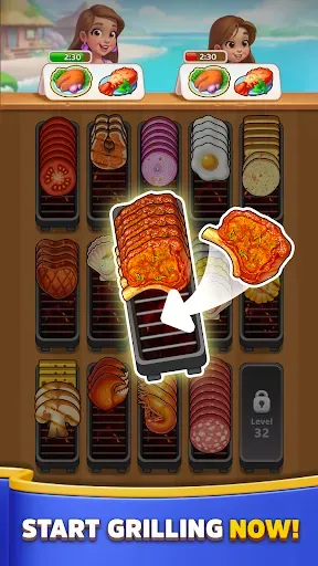 Скриншот 5 — Sort Cooking Grill Stack