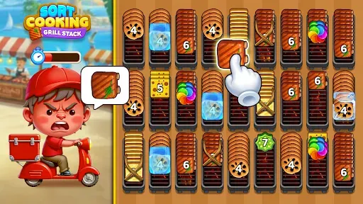 Скриншот 8 — Sort Cooking Grill Stack