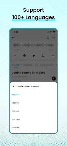 Скриншот 4 — TicNote: AI Recorder & Agent