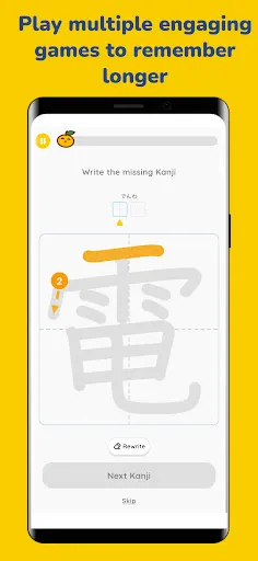 Скриншот 6 — MochiKanji - Learn Japanese
