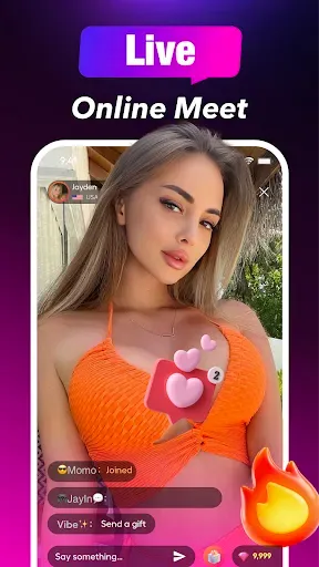 Скриншот 1 — Mocly: Online Video Chat