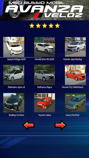 Скриншот 3 — Mod Bussid Mobil Avansa Velos