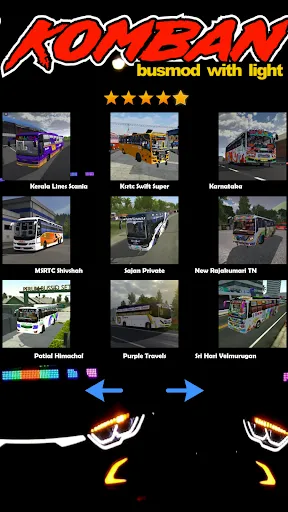 Скриншот 2 — Komban Bus Mod Light