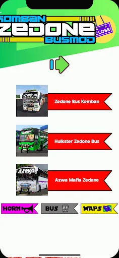 Скриншот 4 — Komban Zedone Bus Mod
