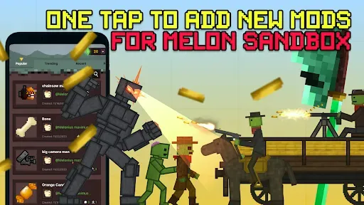 Скриншот 2 — Survival Mod for Melon Sandbox