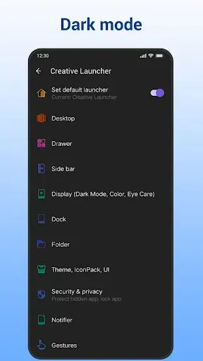 Скриншот 8 — Handy Launcher:Onehanded,Smart