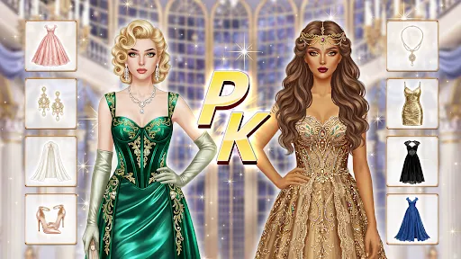 Скриншот 1 — Model Glow: Одевалки и Макияж