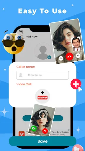 Скриншот 4 — Fake Video Call: Prank App