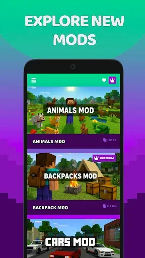 Скриншот 1 — ModMatrix - Mods for Minecraft