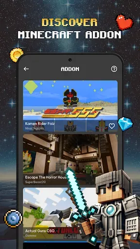 Скриншот 1 — All Mods For Minecraft PE