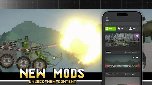Скриншот 1 — Mods and Addons for Melon PG