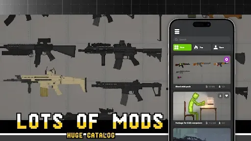 Скриншот 4 — Mods and Addons for Melon PG