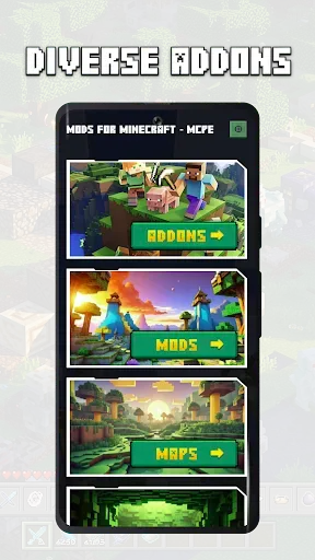 Скриншот 1 — Mods For Minecraft - MCPE