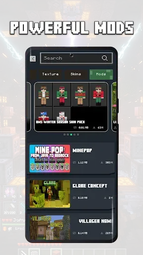 Скриншот 2 — Mods For Minecraft - MCPE