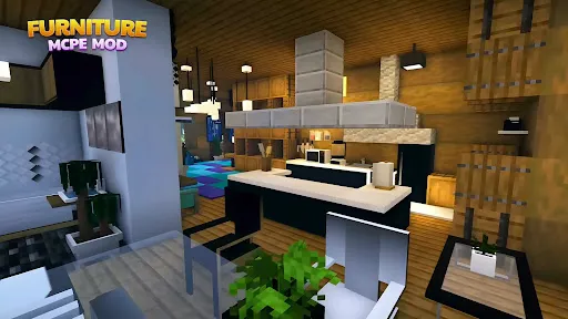 Скриншот 1 — Furniture Mod For Minecraft