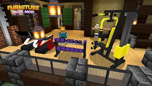 Скриншот 3 — Furniture Mod For Minecraft