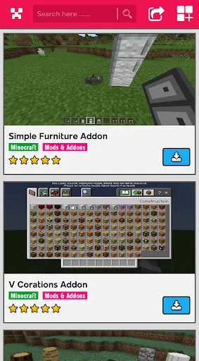 Скриншот 7 — Furniture Mod For Minecraft