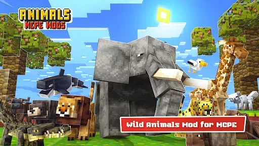 Скриншот 1 — Real Animal Minecraft Mods
