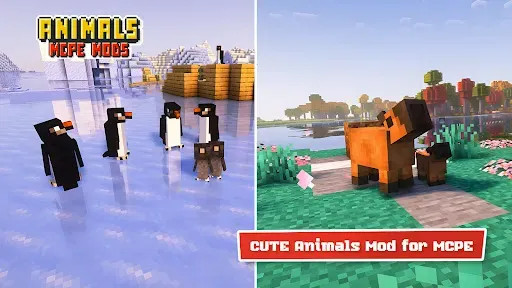 Скриншот 5 — Real Animal Minecraft Mods