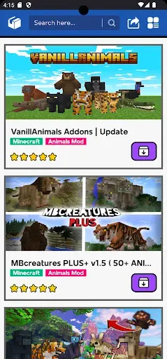 Скриншот 7 — Real Animal Minecraft Mods