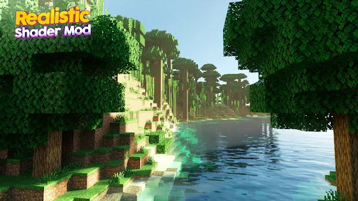 Скриншот 2 — Realistic Shader Mod Minecraft