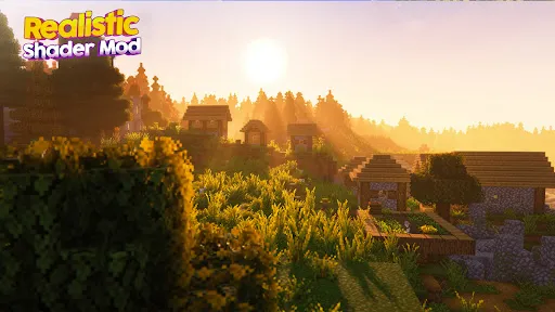Скриншот 3 — Realistic Shader Mod Minecraft