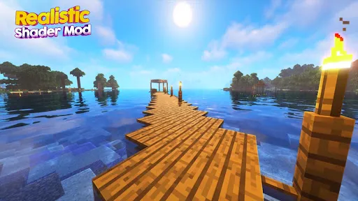 Скриншот 6 — Realistic Shader Mod Minecraft