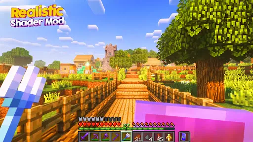 Скриншот 8 — Realistic Shader Mod Minecraft