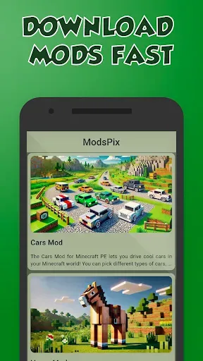 Скриншот 2 — ModsPix Mods for Minecraft PE