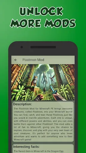 Скриншот 4 — ModsPix Mods for Minecraft PE