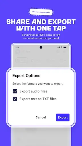 Скриншот 6 — Notely Voice: AI Voice to Text