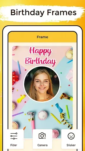 Скриншот 3 — Birthday Greetings & Wishes