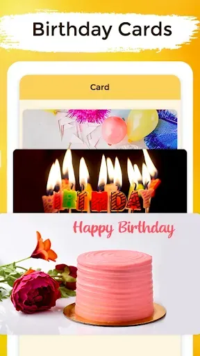 Скриншот 6 — Birthday Greetings & Wishes