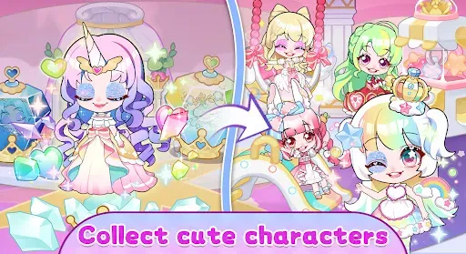 Скриншот 2 — Chibi Doll Princess Dress up