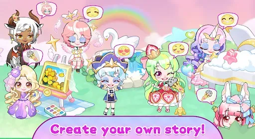Скриншот 4 — Chibi Doll Princess Dress up