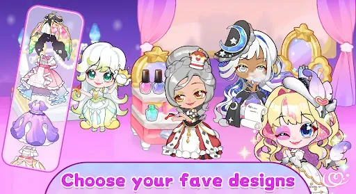 Скриншот 8 — Chibi Doll Princess Dress up