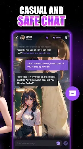 Скриншот 3 — Her.AI - Funny Chat Friend