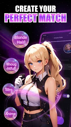 Скриншот 4 — Her.AI - Funny Chat Friend