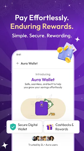 Скриншот 3 — Aura - India's Gold Saving App