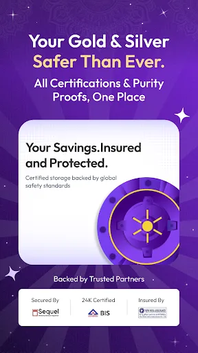 Скриншот 5 — Aura - India's Gold Saving App