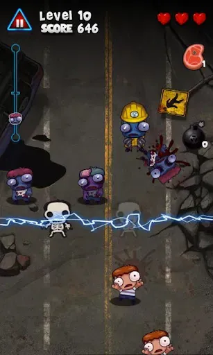Скриншот 1 — Сокрушитель зомби Zombie Smash