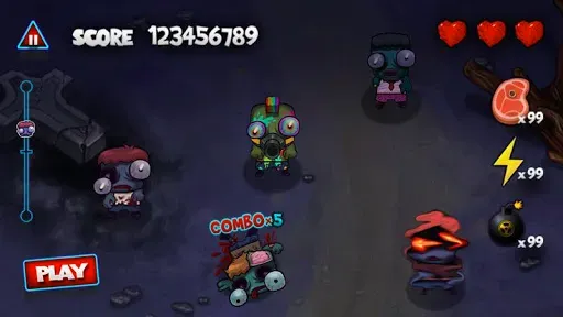 Скриншот 6 — Сокрушитель зомби Zombie Smash