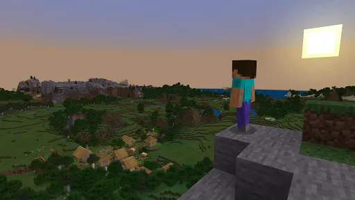Скриншот 2 — Пробная версия Minecraft