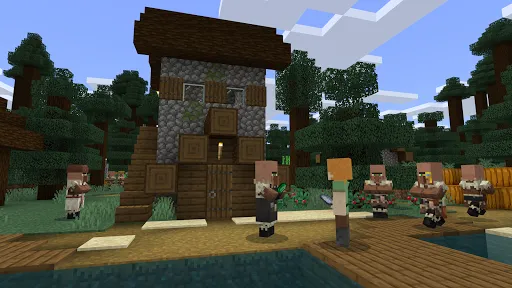 Скриншот 7 — Пробная версия Minecraft