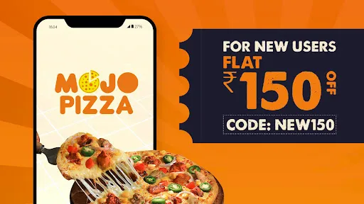 Скриншот 1 — MOJO Pizza: Food Delivery App