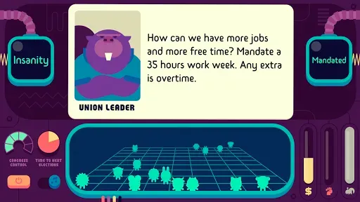 Скриншот 2 — Democratic Socialism Simulator