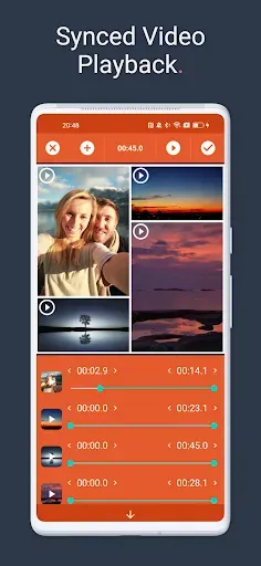 Скриншот 3 — Video Collage Maker:Mix Videos